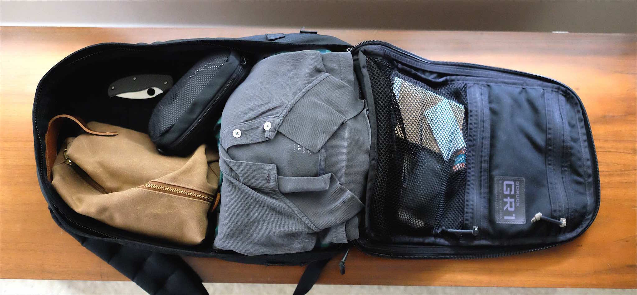 Goruck gr1 shop onebag travel